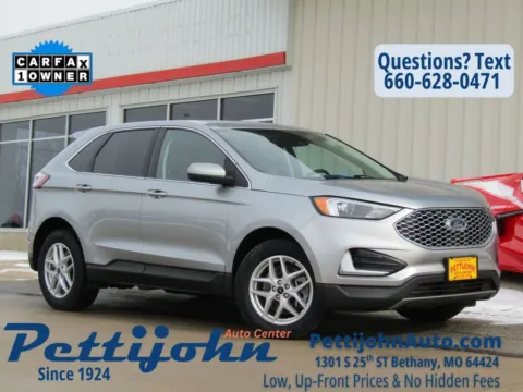 Silver 2024 Ford Edge SEL for sale in Bethany, MO