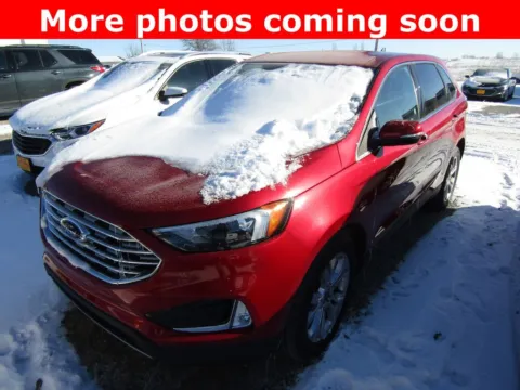 Red 2024 Ford Edge Titanium for sale in Bethany, MO