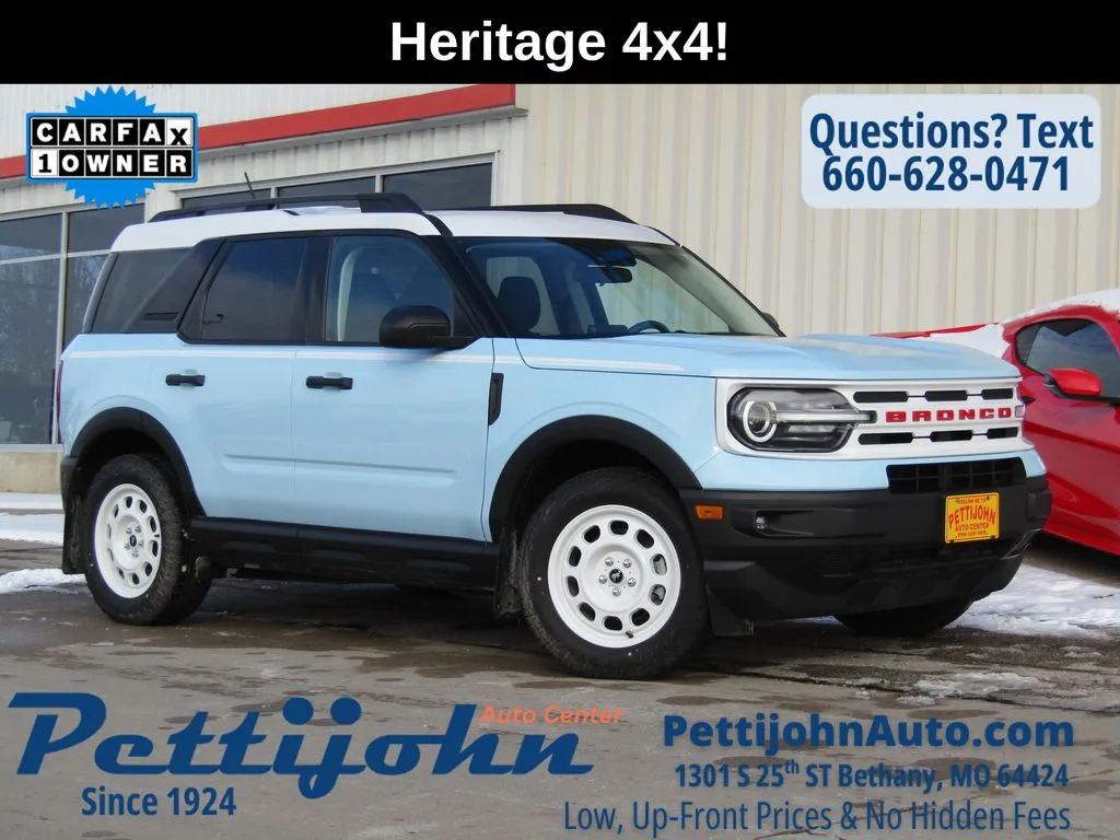 Used 2023 Ford Bronco Sport Heritage with VIN 3FMCR9G60PRE17240 for sale in Kansas City