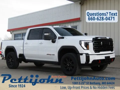 White 2025 GMC Sierra 2500HD AT4 for sale in Bethany, MO