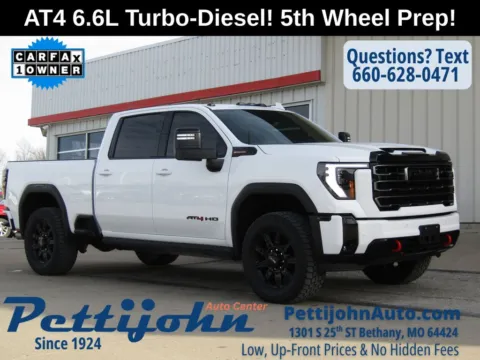 White 2025 GMC Sierra 2500HD AT4 for sale in Bethany, MO