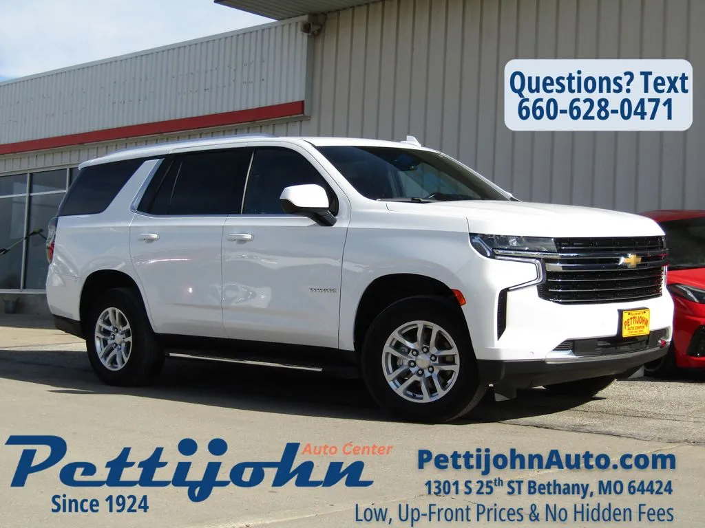 White 2024 Chevrolet Tahoe LT for sale in Bethany, MO