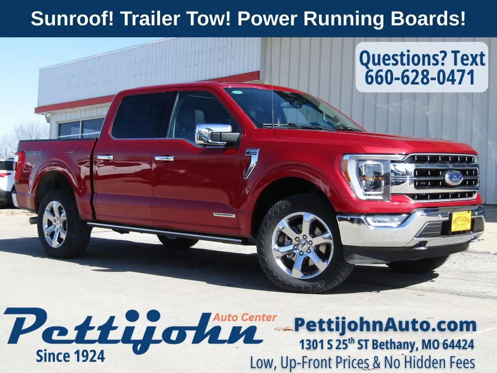 Used 2023 Ford F-150 Lariat with VIN 1FTFW1ED4PFB28761 for sale in Kansas City