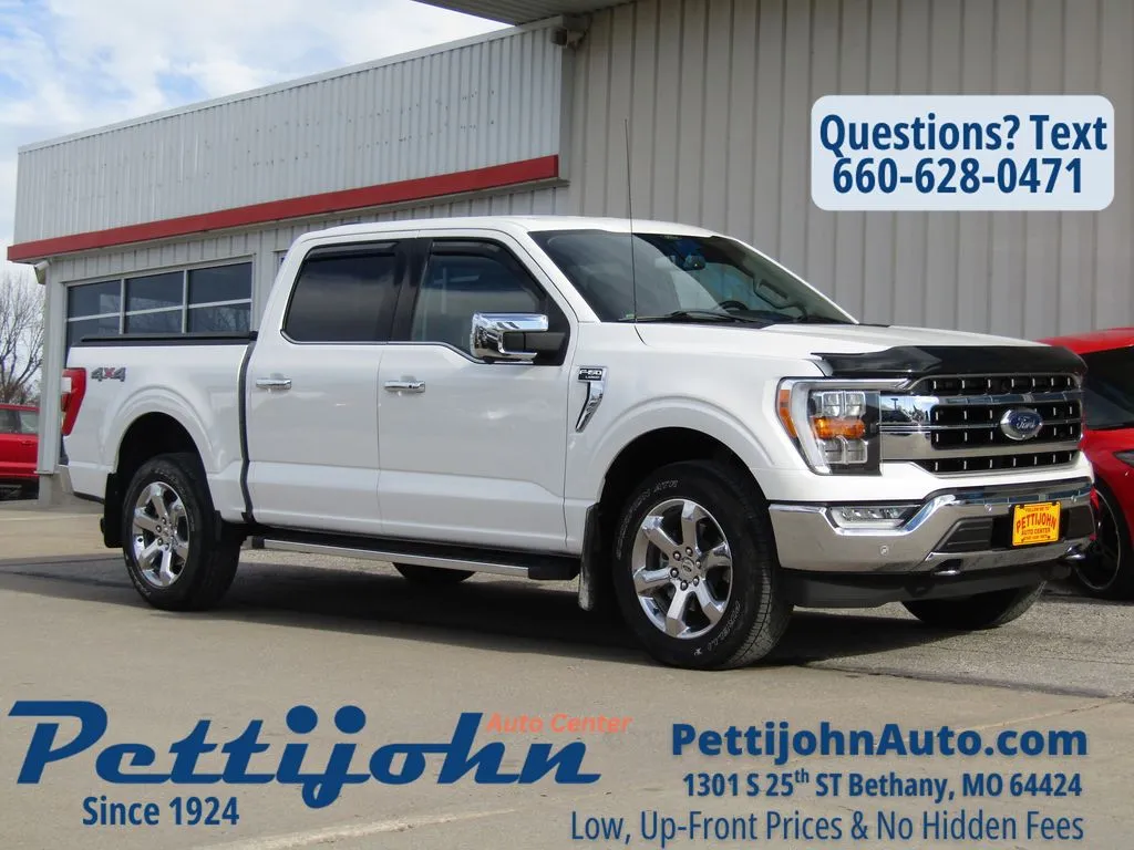 Used 2021 Ford F-150 Lariat with VIN 1FTFW1E89MFB48602 for sale in Kansas City