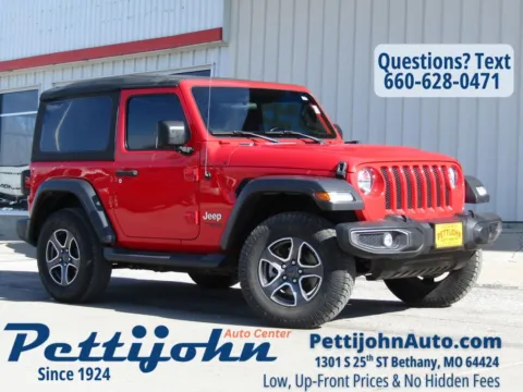 Red 2020 Jeep Wrangler Sport S for sale in Bethany, MO