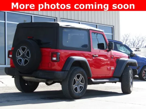 Another view of 2020 Jeep Wrangler Sport S for sale in Bethany, MO at Pettijohn Auto Center