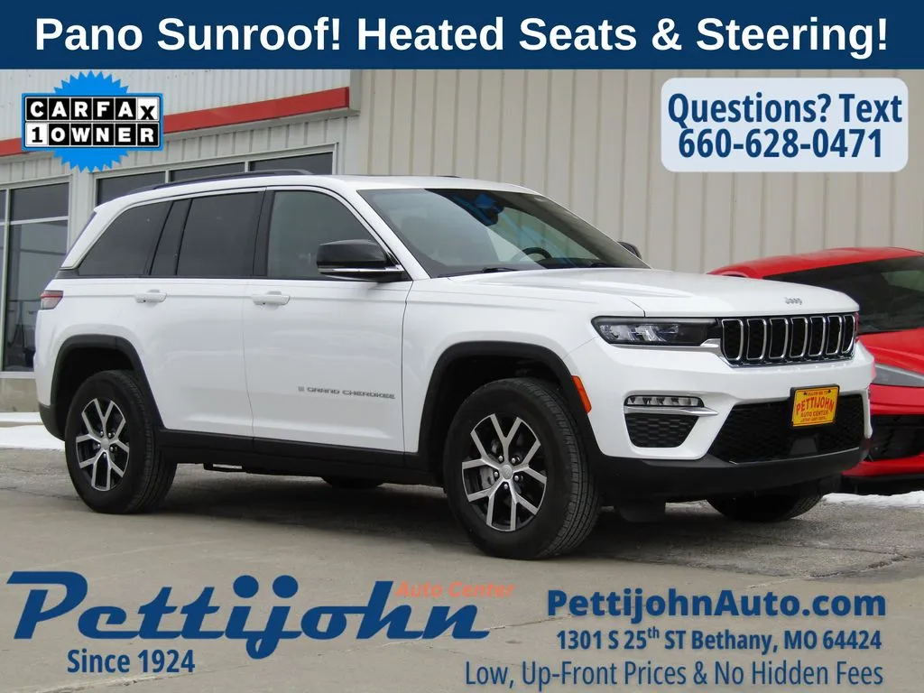 Used 2024 Jeep Grand Cherokee Limited with VIN 1C4RJHBG0RC230341 for sale in Kansas City