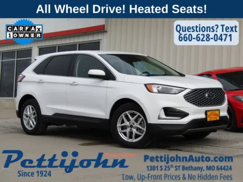 White 2024 Ford Edge SEL for sale in Bethany, MO