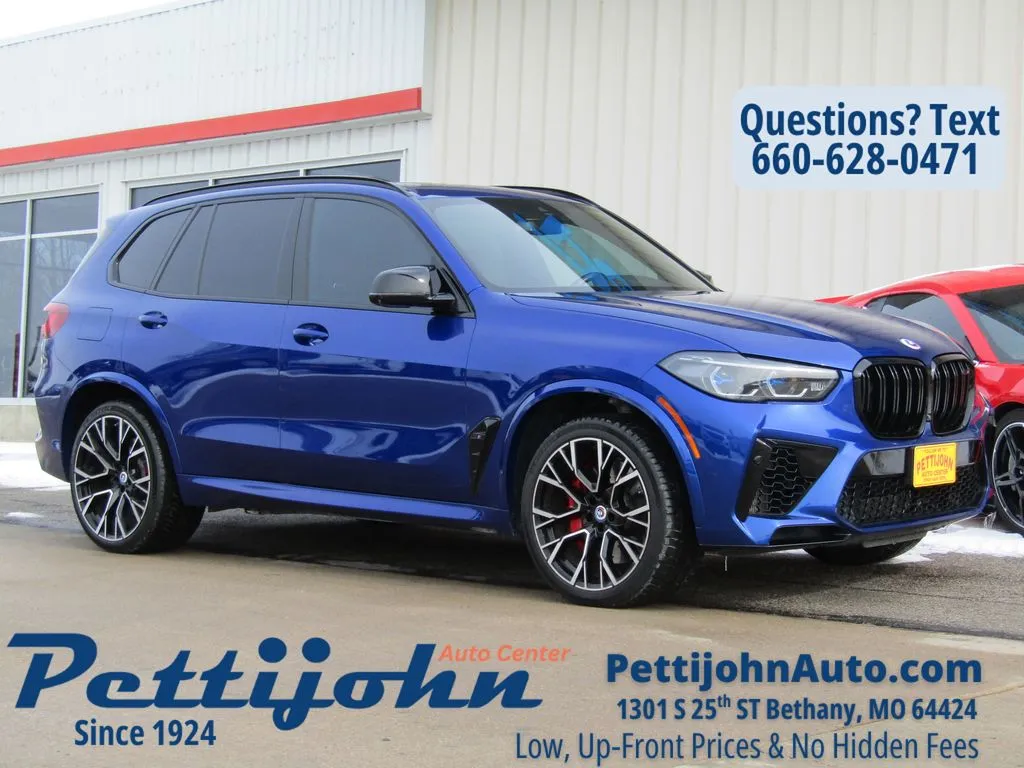 Blue 2022 BMW X5 M for sale in Bethany, MO