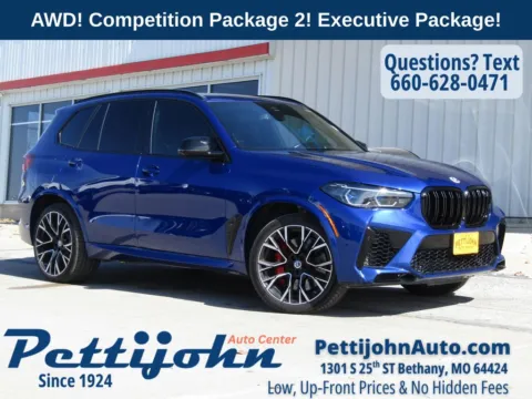 Blue 2022 BMW X5 M for sale in Bethany, MO