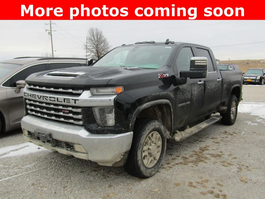 Black 2022 Chevrolet Silverado 3500HD LTZ for sale in Bethany, MO
