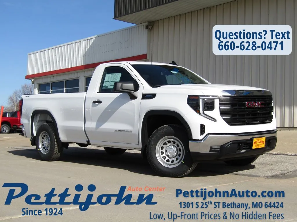 White 2026 GMC Sierra 1500 Pro for sale in Bethany, MO