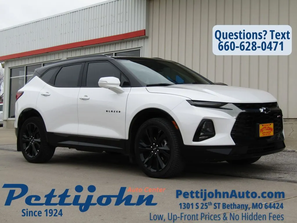 Used 2022 Chevrolet Blazer RS with VIN 3GNKBKRSXNS234785 for sale in Kansas City