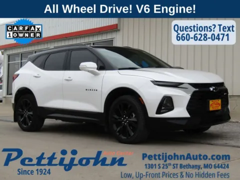 White 2022 Chevrolet Blazer RS for sale in Bethany, MO