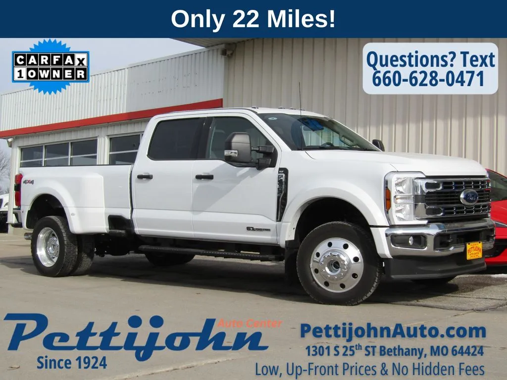 White 2025 Ford F-450SD XLT for sale in Bethany, MO