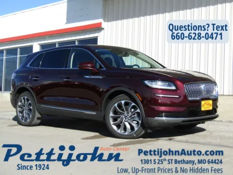 Red 2023 Lincoln Nautilus Reserve for sale in Bethany, MO