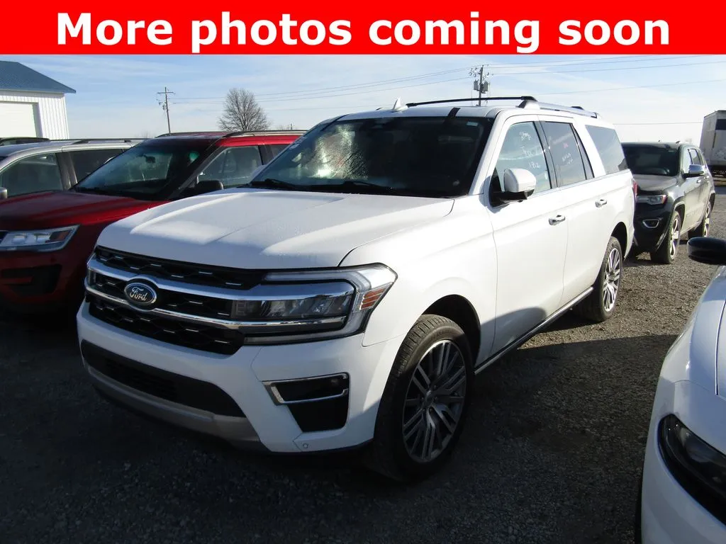 White 2024 Ford Expedition Max Limited for sale in Bethany, MO