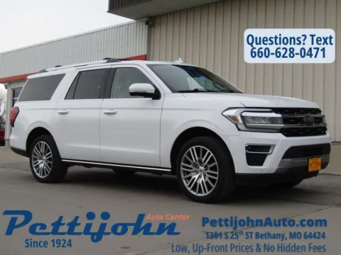 White 2024 Ford Expedition Max Limited for sale in Bethany, MO