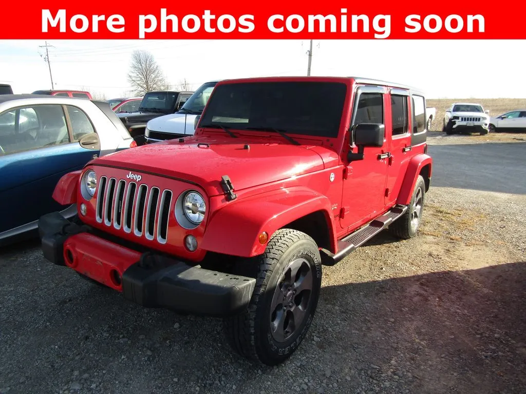 Used 2018 Jeep Wrangler JK Unlimited Sahara with VIN 1C4HJWEG3JL920178 for sale in Bethany, MO
