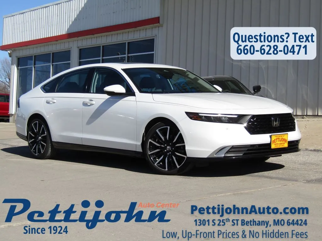 Blue 2024 Honda Accord Hybrid Touring for sale in Bethany, MO
