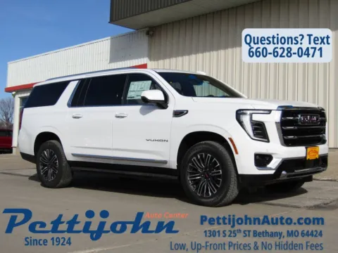 White 2026 GMC Yukon XL Elevation for sale in Bethany, MO