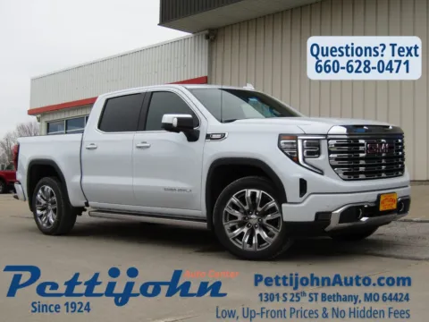 White 2026 GMC Sierra 1500 Denali for sale in Bethany, MO
