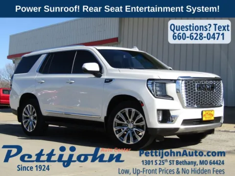White 2021 GMC Yukon Denali for sale in Bethany, MO