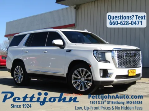 White 2021 GMC Yukon Denali for sale in Bethany, MO