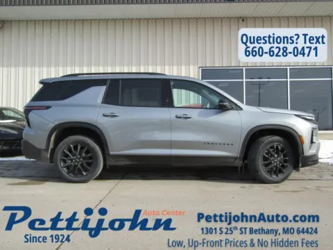 Photos of 2026 Chevrolet Traverse LT for sale in Bethany, MO at Pettijohn Auto Center