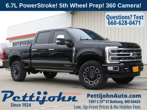 Black 2024 Ford F-250SD Platinum for sale in Bethany, MO
