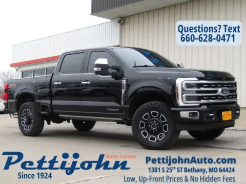 Black 2024 Ford F-250SD Platinum for sale in Bethany, MO