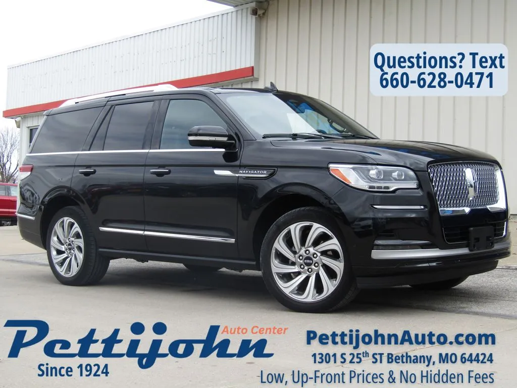 Black 2024 Lincoln Navigator Reserve for sale in Bethany, MO
