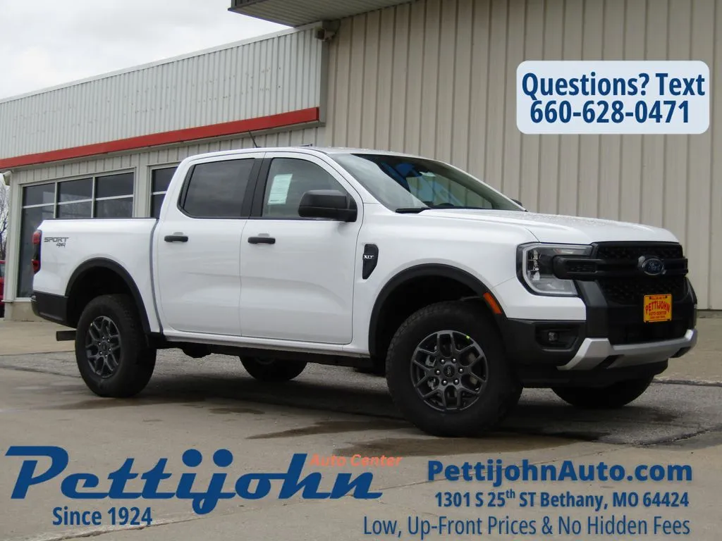 White 2026 Ford Ranger XLT for sale in Bethany, MO