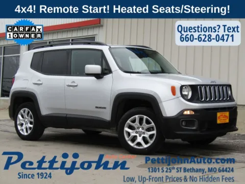 Silver 2017 Jeep Renegade Latitude for sale in Bethany, MO