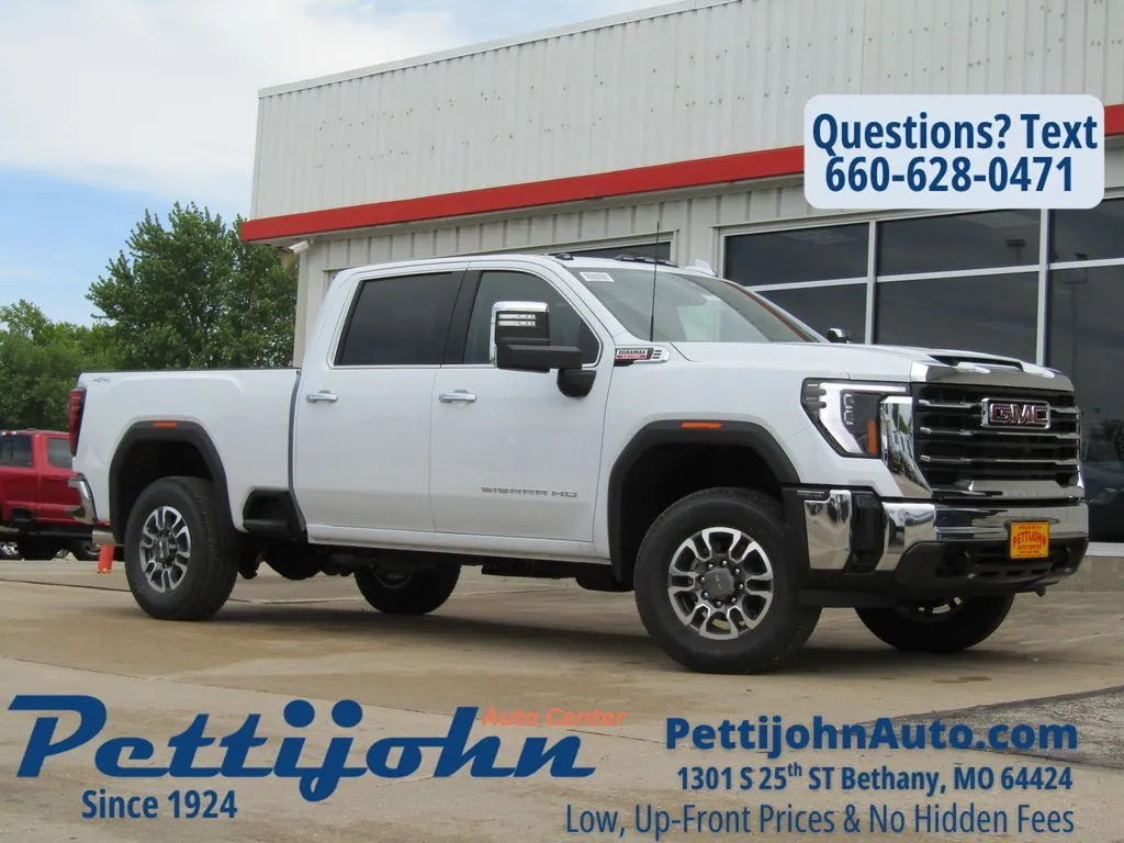 White 2026 GMC Sierra 2500HD SLT for sale in Bethany, MO