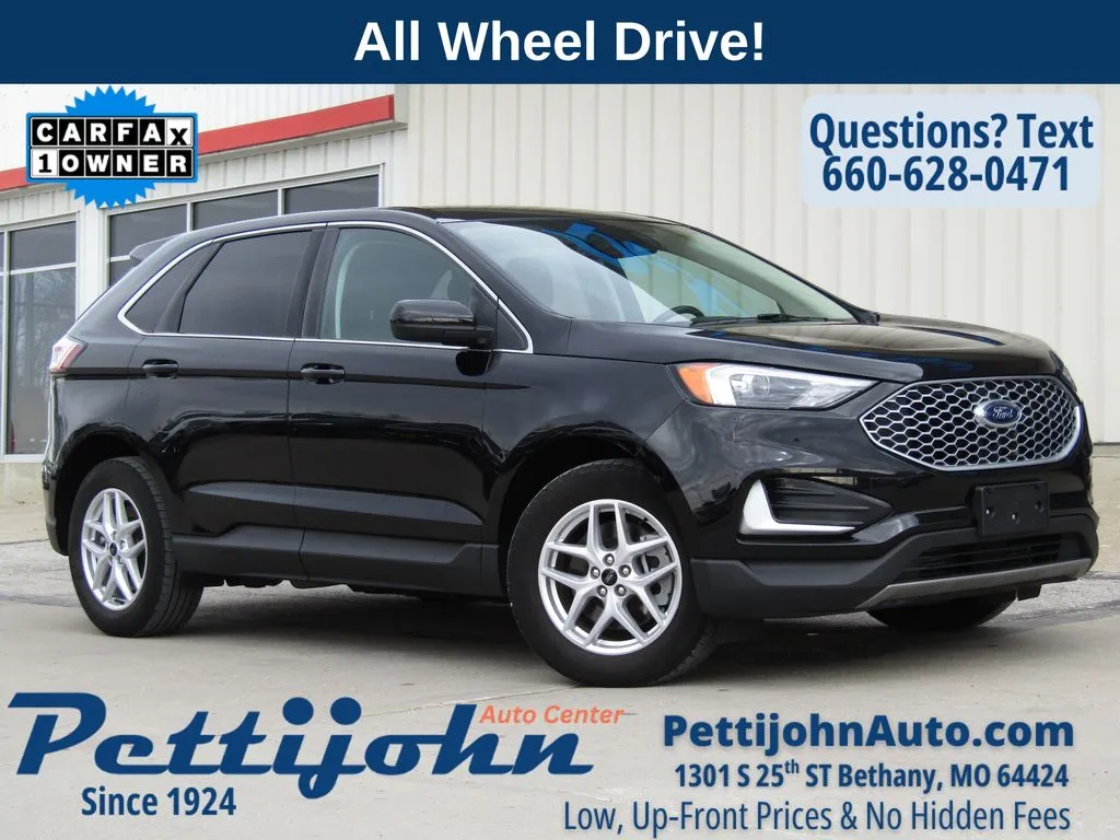 Black 2024 Ford Edge SEL for sale in Bethany, MO
