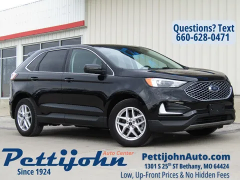 Black 2024 Ford Edge SEL for sale in Bethany, MO