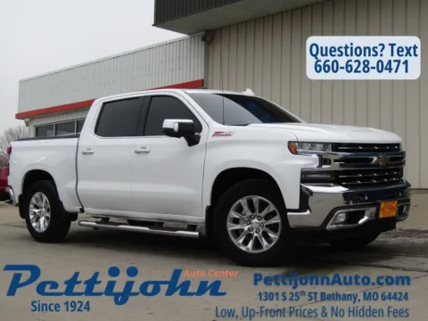 White 2021 Chevrolet Silverado 1500 LTZ for sale in Bethany, MO