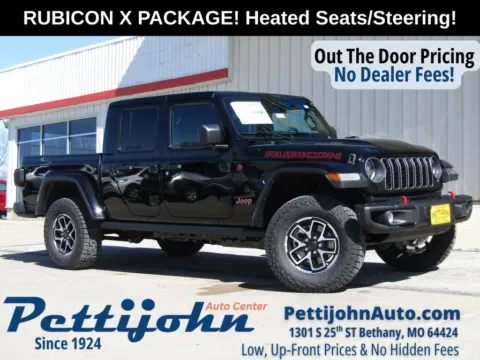 Black 2026 Jeep Gladiator Rubicon X for sale in Bethany, MO
