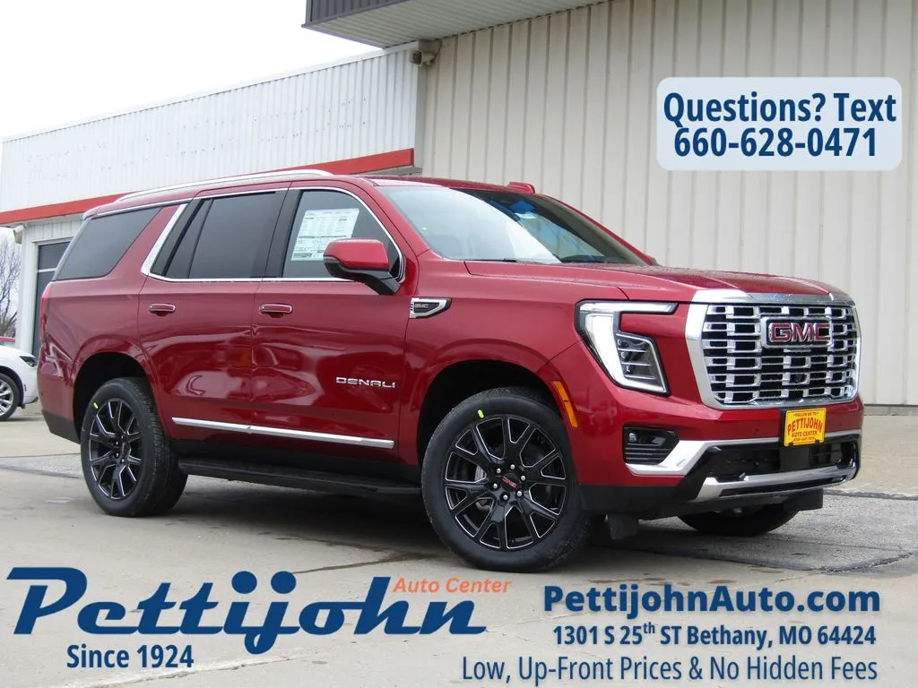 Red 2026 GMC Yukon Denali for sale in Bethany, MO