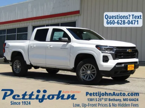 White 2026 Chevrolet Colorado LT for sale in Bethany, MO