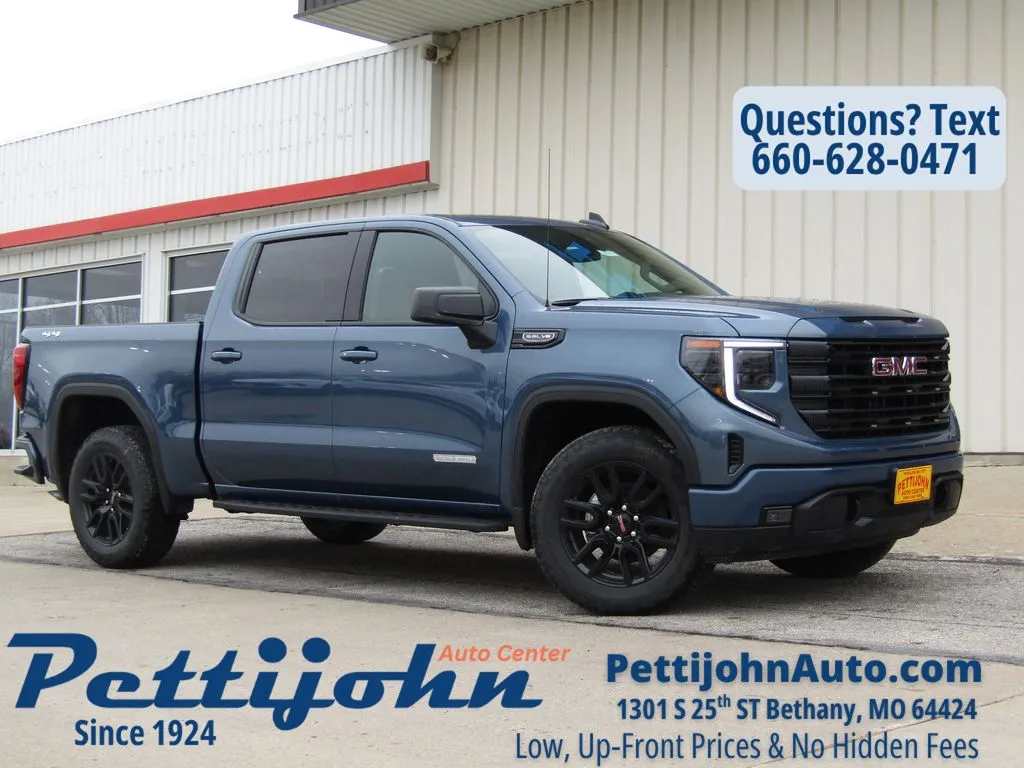 Blue 2026 GMC Sierra 1500 Elevation for sale in Bethany, MO