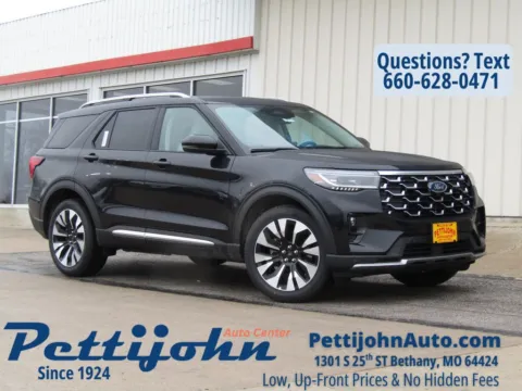 Black 2026 Ford Explorer Platinum for sale in Bethany, MO