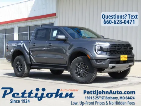 Gray 2026 Ford Ranger Raptor for sale in Bethany, MO