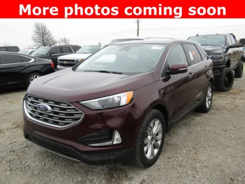 Red 2024 Ford Edge Titanium for sale in Bethany, MO