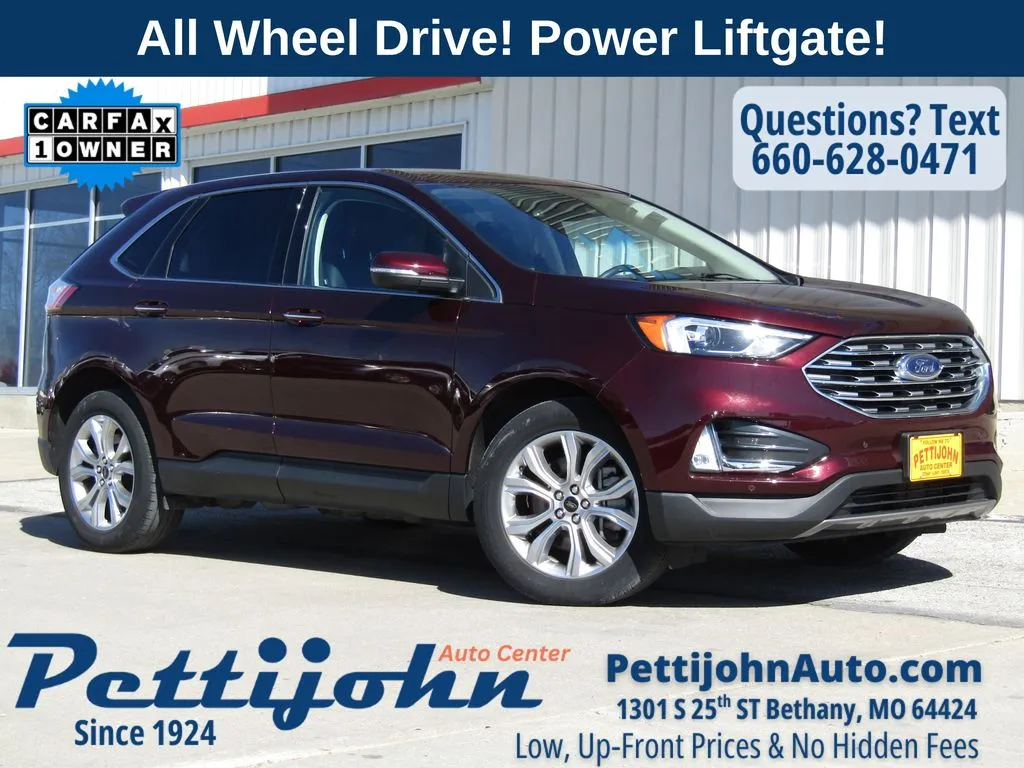 Used 2024 Ford Edge Titanium with VIN 2FMPK4K93RBA94202 for sale in Kansas City