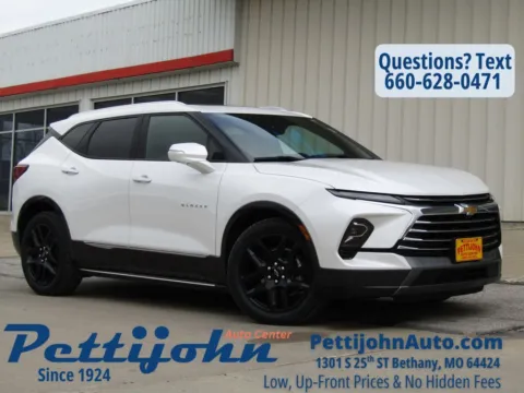 White 2023 Chevrolet Blazer Premier for sale in Bethany, MO