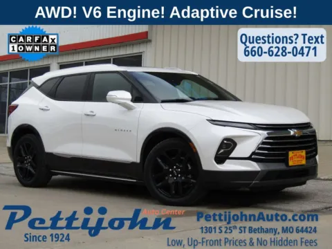 White 2023 Chevrolet Blazer Premier for sale in Bethany, MO