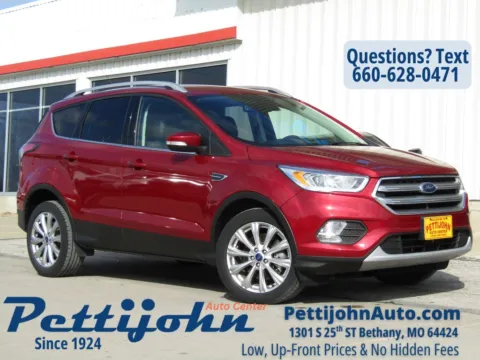 Red 2017 Ford Escape Titanium for sale in Bethany, MO