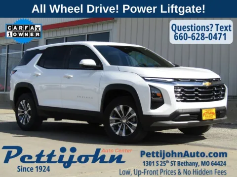 White 2026 Chevrolet Equinox LT for sale in Bethany, MO